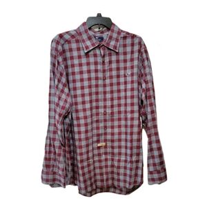 Red Vineyard Vines Plaid Whale Shirt